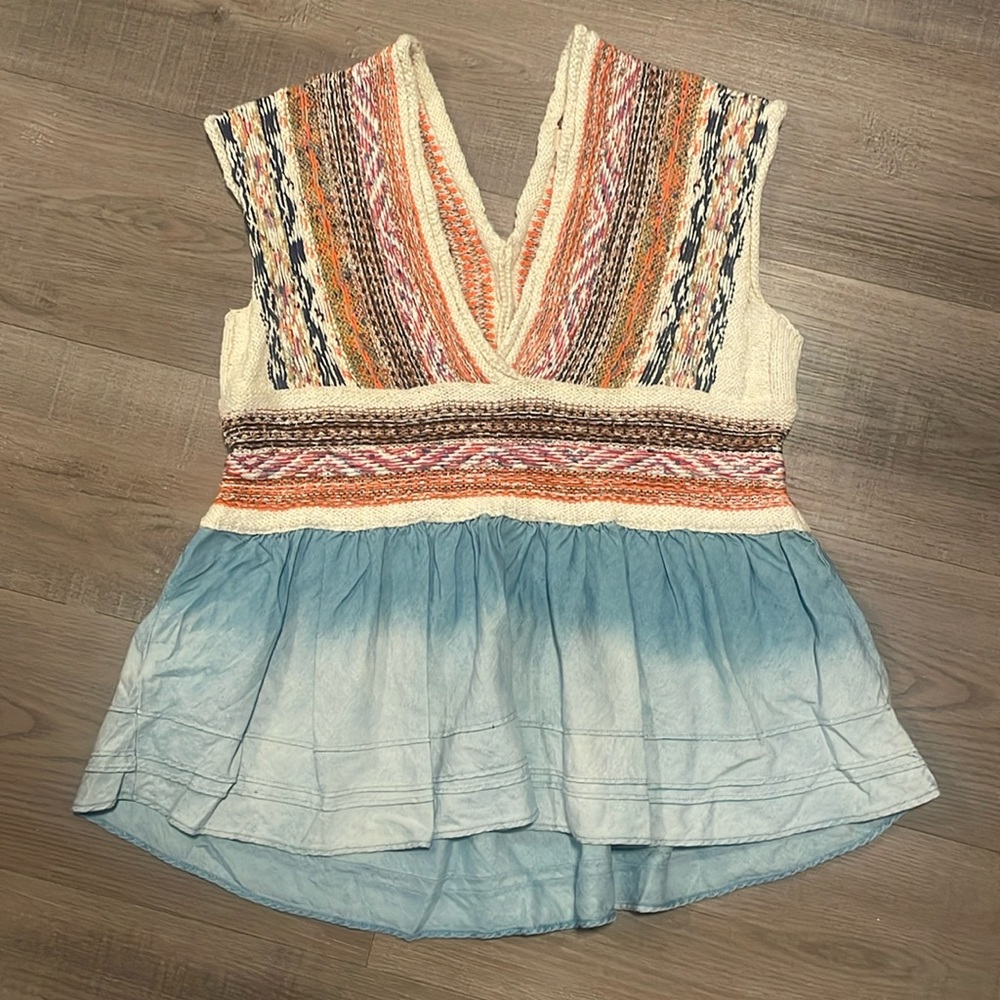 Anthropologie Boho Tank
